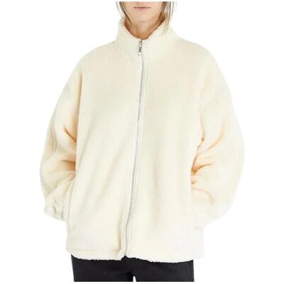 Fleece adidas Pulls IM3899 polyester recyclé Beige Small θηλυκός Fleece adidas Pulls IM3899 polyester recyclé Beige Small θηλυκός