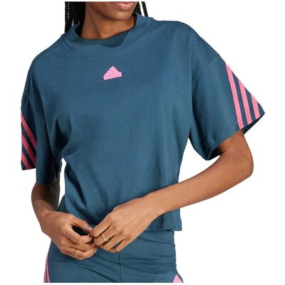 T-shirts & Polos adidas T-shirt Future Icons 3-Stripes 100% coton Μπλέ Extra Small θηλυκός T-shirts & Polos adidas T-shirt Future Icons 3-Stripes 100% coton Μπλέ Extra Small θηλυκός