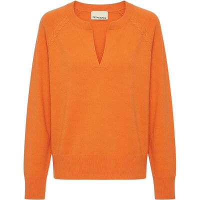Πουλόβερ Pennyblack pbbdentice-005 Orange Large θηλυκός Πουλόβερ Pennyblack pbbdentice-005 Orange Large θηλυκός