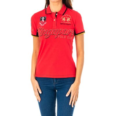 Πόλο με κοντά μανίκια La Martina 2WP126 Red Small θηλυκός Πόλο με κοντά μανίκια La Martina 2WP126 Red Small θηλυκός