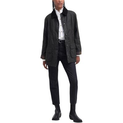 Σακάκια Barbour CLASSIC BEADNELL WAX JACKET LWX0668 IT 42 θηλυκός Σακάκια Barbour CLASSIC BEADNELL WAX JACKET LWX0668 IT 42 θηλυκός