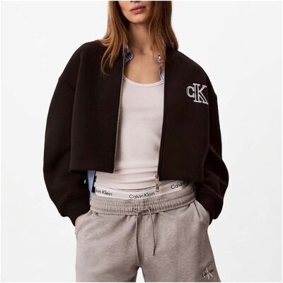 Αθλητικό T-shirt Calvin Klein Jeans Lv047ab508 Cropped Sporty Scuba Black Small Αθλητικό T-shirt Calvin Klein Jeans Lv047ab508 Cropped Sporty Scuba Black Small