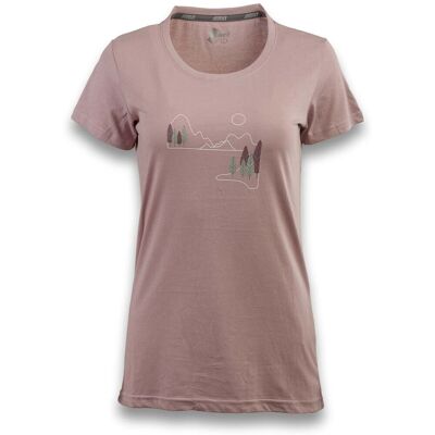 T-shirts & Polos Ande Lady Ροζ Extra Large θηλυκός T-shirts & Polos Ande Lady Ροζ Extra Large θηλυκός