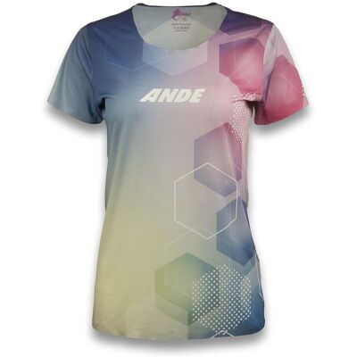 T-shirts & Polos Ande Kima Lady Multicolour Small θηλυκός T-shirts & Polos Ande Kima Lady Multicolour Small θηλυκός