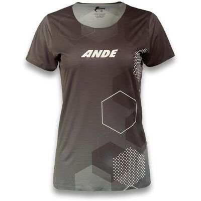T-shirts & Polos Ande Kima Lady Grey Medium θηλυκός T-shirts & Polos Ande Kima Lady Grey Medium θηλυκός