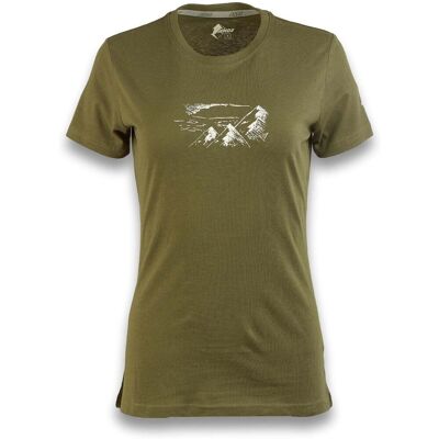 T-shirts & Polos Ande Luna Lady Green Large θηλυκός T-shirts & Polos Ande Luna Lady Green Large θηλυκός