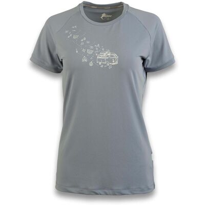 T-shirts & Polos Ande New Van Lady Μπλέ Small θηλυκός T-shirts & Polos Ande New Van Lady Μπλέ Small θηλυκός