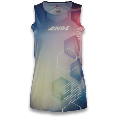 Αμάνικα/T-shirts χωρίς μανίκια Ande Kima Lady Yellow Small θηλυκός Αμάνικα/T-shirts χωρίς μανίκια Ande Kima Lady Yellow Small θηλυκός