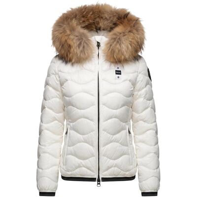 Μπουφάν Blauer ALDIE 26WBLDC03034 Άσπρο Large θηλυκός Μπουφάν Blauer ALDIE 26WBLDC03034 Άσπρο Large θηλυκός