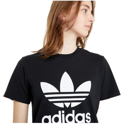 T-shirts & Polos adidas Tee shirt Adicolor Classics Trefoil coton Black FR 38 θηλυκός T-shirts & Polos adidas Tee shirt Adicolor Classics Trefoil coton Black FR 38 θηλυκός
