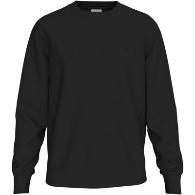 Αθλητικό T-shirt Calvin Klein Jeans Lv04rc296g 350terry Monogram Cn Black Extra Large Αθλητικό T-shirt Calvin Klein Jeans Lv04rc296g 350terry Monogram Cn Black Extra Large