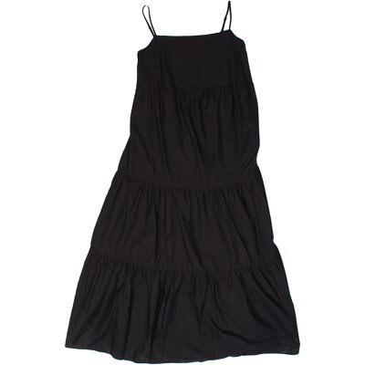 Μακριά Φορέματα Gap 586112 Black Extra Small θηλυκός Μακριά Φορέματα Gap 586112 Black Extra Small θηλυκός
