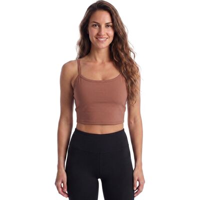 Αμάνικα/T-shirts χωρίς μανίκια Gap 804208 Ροζ Large θηλυκός Αμάνικα/T-shirts χωρίς μανίκια Gap 804208 Ροζ Large θηλυκός