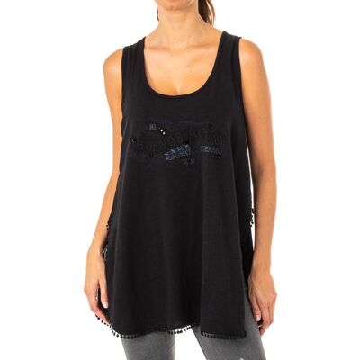 Αμάνικα/T-shirts χωρίς μανίκια La Martina LWR303 Black Extra Small θηλυκός Αμάνικα/T-shirts χωρίς μανίκια La Martina LWR303 Black Extra Small θηλυκός