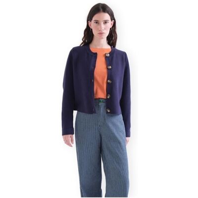 Πουλόβερ Compania Fantastica COMPAÑIA FANTÁSTICA Cardigan 10229 - Navy Blue Μπλέ Small θηλυκός Πουλόβερ Compania Fantastica COMPAÑIA FANTÁSTICA Cardigan 10229 - Navy Blue Μπλέ Small θηλυκός