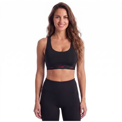Αθλητικά μπουστάκια BOSS 50557092 Black Extra Large θηλυκός Αθλητικά μπουστάκια BOSS 50557092 Black Extra Large θηλυκός
