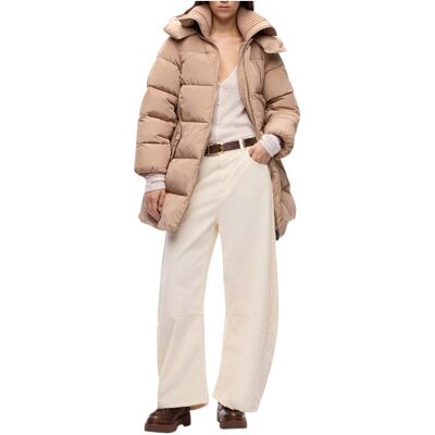 Παλτό Pinko 107069A39J Beige Extra Small θηλυκός Παλτό Pinko 107069A39J Beige Extra Small θηλυκός