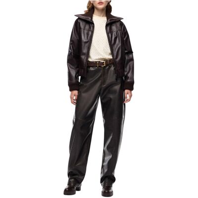 Μπουφάν Pinko 107166A31X Brown IT 44 θηλυκός Μπουφάν Pinko 107166A31X Brown IT 44 θηλυκός