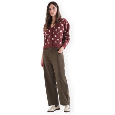 Μπουφάν / Ζακέτες Compania Fantastica copy of COMPAÑIA FANTÁSTICA 10203 Cardigan - Flowers Brown Extra Large θηλυκός Μπουφάν / Ζακέτες Compania Fantastica copy of COMPAÑIA FANTÁSTICA 10203 Cardigan - Flowers Brown Extra Large θηλυκός