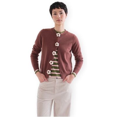 Μπουφάν / Ζακέτες Compania Fantastica COMPAÑIA FANTÁSTICA 10313 Cardigan - Brown Brown Small θηλυκός Μπουφάν / Ζακέτες Compania Fantastica COMPAÑIA FANTÁSTICA 10313 Cardigan - Brown Brown Small θηλυκός