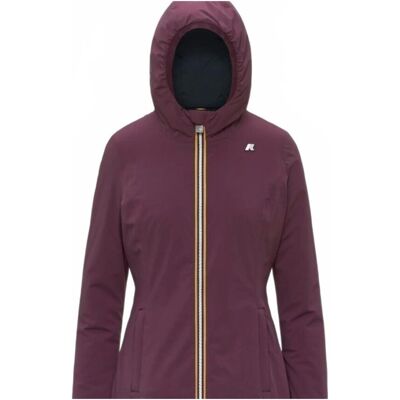 Παλτό K-Way Denise St Warm Double Bordeaux Medium θηλυκός Παλτό K-Way Denise St Warm Double Bordeaux Medium θηλυκός