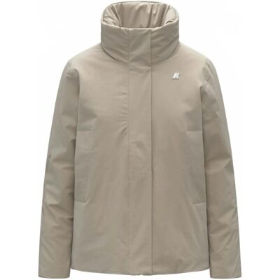 Μπουφάν K-Way Marlette St Warm Beige Small θηλυκός Μπουφάν K-Way Marlette St Warm Beige Small θηλυκός