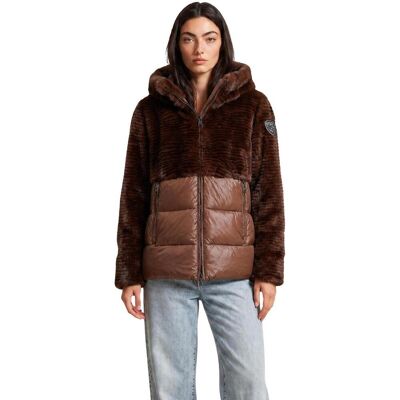 Μπουφάν Blauer FANEVIL 26WBLDC02304 Brown Small θηλυκός Μπουφάν Blauer FANEVIL 26WBLDC02304 Brown Small θηλυκός