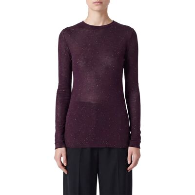 Πουλόβερ Pinko 105398_a2pm-w63 Violet Extra Small θηλυκός Πουλόβερ Pinko 105398_a2pm-w63 Violet Extra Small θηλυκός