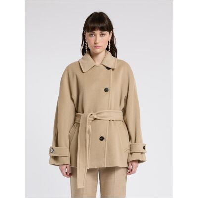 Παλτό Marella 2623086142 Beige IT 42 θηλυκός Παλτό Marella 2623086142 Beige IT 42 θηλυκός