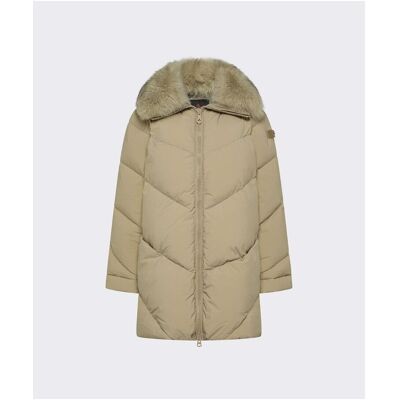 Μπουφάν Peuterey PED5749 Beige IT 40 θηλυκός Μπουφάν Peuterey PED5749 Beige IT 40 θηλυκός
