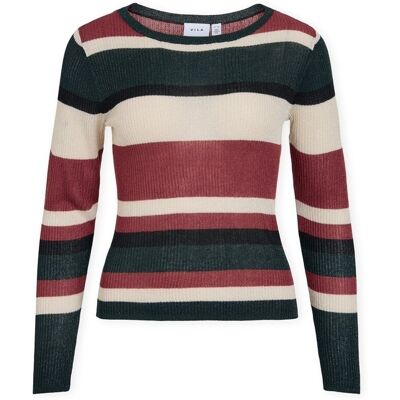 Πουλόβερ Vila Ember Open Knit - Super Light Natural Melange/Multicolor Multicolour Extra Large θηλυκός Πουλόβερ Vila Ember Open Knit - Super Light Natural Melange/Multicolor Multicolour Extra Large θηλυκός