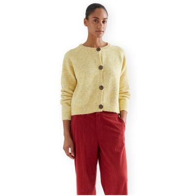 Μπουφάν / Ζακέτες Compania Fantastica COMPAÑIA FANTÁSTICA Cardigan 10287 - Yellow Yellow Extra Large θηλυκός Μπουφάν / Ζακέτες Compania Fantastica COMPAÑIA FANTÁSTICA Cardigan 10287 - Yellow Yellow Extra Large θηλυκός