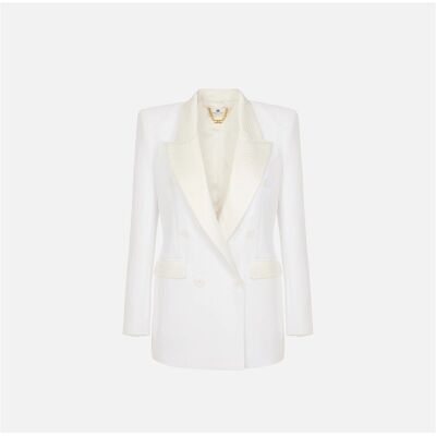 Μπουφάν Elisabetta Franchi GI26366E2 Beige IT 42 θηλυκός Μπουφάν Elisabetta Franchi GI26366E2 Beige IT 42 θηλυκός