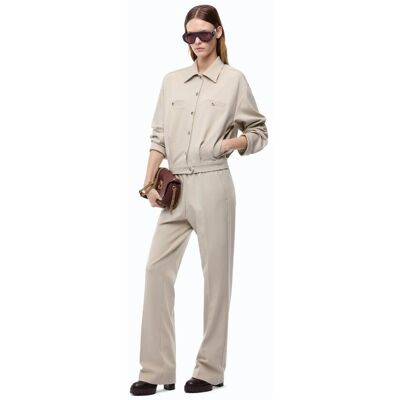 Παντελόνια Pinko 107213A3AH Beige Extra Small θηλυκός Παντελόνια Pinko 107213A3AH Beige Extra Small θηλυκός