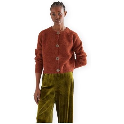 Μπουφάν / Ζακέτες Compania Fantastica COMPAÑIA FANTÁSTICA Cardigan 10288 - Marron Orange Medium θηλυκός Μπουφάν / Ζακέτες Compania Fantastica COMPAÑIA FANTÁSTICA Cardigan 10288 - Marron Orange Medium θηλυκός