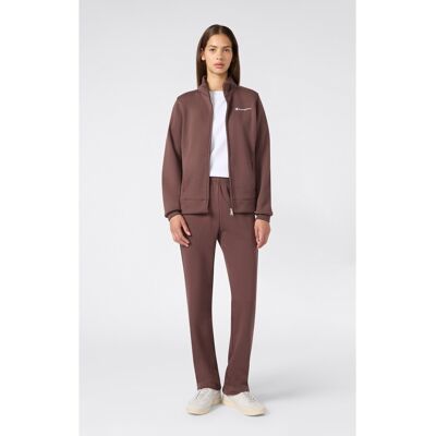 Σετ από φόρμες Champion Full Zip Suit Brown Large θηλυκός Σετ από φόρμες Champion Full Zip Suit Brown Large θηλυκός