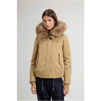 Μπουφάν Woolrich WWOU2237FR Kaki Small θηλυκός Μπουφάν Woolrich WWOU2237FR Kaki Small θηλυκός