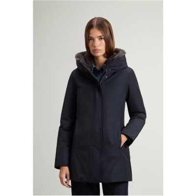 Μπουφάν Woolrich WWOU2265FR Μπλέ Medium θηλυκός Μπουφάν Woolrich WWOU2265FR Μπλέ Medium θηλυκός