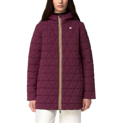 Μπουφάν K-Way k8161hw-345 Violet Small θηλυκός Μπουφάν K-Way k8161hw-345 Violet Small θηλυκός