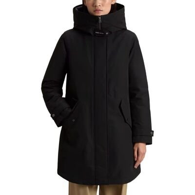 Μπουφάν Woolrich cfwwou1105fbut0001-blk Black Extra Small θηλυκός Μπουφάν Woolrich cfwwou1105fbut0001-blk Black Extra Small θηλυκός