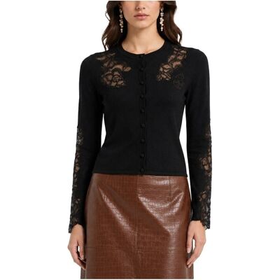 Μπουφάν / Ζακέτες Marella 2623346052 Black Small θηλυκός Μπουφάν / Ζακέτες Marella 2623346052 Black Small θηλυκός