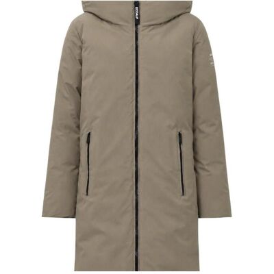 Παλτό Ecoalf MCWGAJKMATI00274W26 Beige Small θηλυκός Παλτό Ecoalf MCWGAJKMATI00274W26 Beige Small θηλυκός