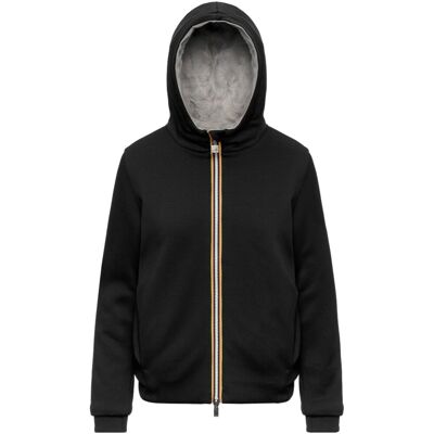Σακάκια K-Way Deva Light Spacer Fur Double Black Medium θηλυκός Σακάκια K-Way Deva Light Spacer Fur Double Black Medium θηλυκός