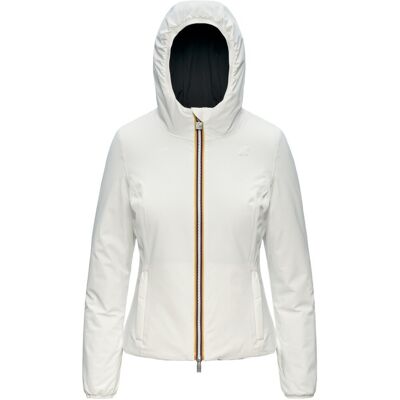 Σακάκια K-Way Lily St Warm Double Άσπρο Small θηλυκός Σακάκια K-Way Lily St Warm Double Άσπρο Small θηλυκός