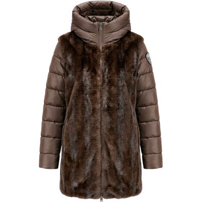 Μπουφάν Blauer 26wbldk01223007685-30b Brown Small θηλυκός Μπουφάν Blauer 26wbldk01223007685-30b Brown Small θηλυκός