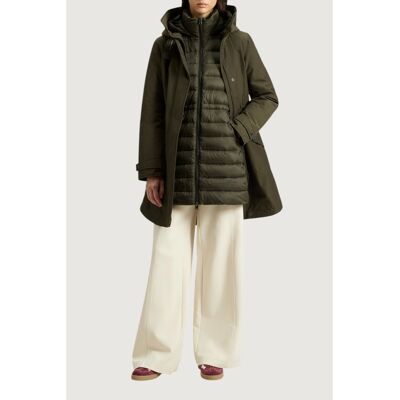 Μπουφάν Woolrich CFWWOU1105FBUT0001 DAG Green Small θηλυκός Μπουφάν Woolrich CFWWOU1105FBUT0001 DAG Green Small θηλυκός