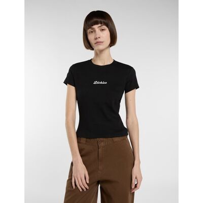 T-shirts & Polos Dickies Wellsville Ss Tee W Black Small θηλυκός T-shirts & Polos Dickies Wellsville Ss Tee W Black Small θηλυκός