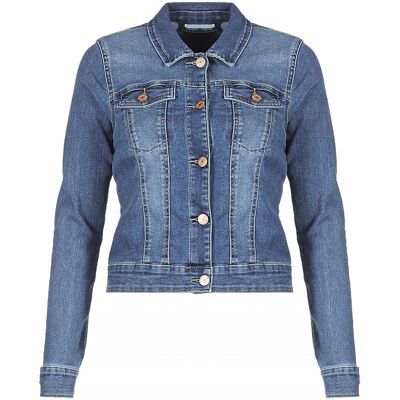 Τζιν Μπουφάν/Jacket Noisy May NMDEBRA Μπλέ Large θηλυκός Τζιν Μπουφάν/Jacket Noisy May NMDEBRA Μπλέ Large θηλυκός