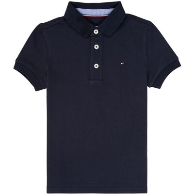 Πόλο με κοντά μανίκια Tommy Hilfiger KB0KB03975 Μπλέ 16 ans Πόλο με κοντά μανίκια Tommy Hilfiger KB0KB03975 Μπλέ 16 ans