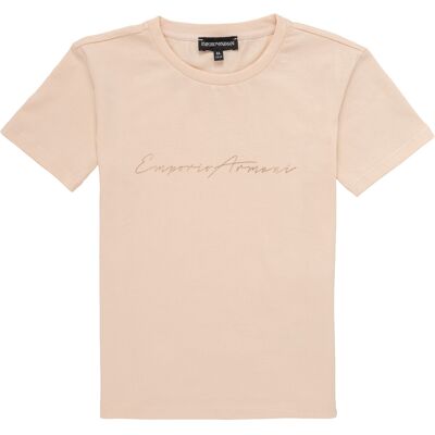 Giorgio Armani T-shirt με κοντά μανίκια Emporio Armani Armel Ροζ 8 ans Giorgio Armani T-shirt με κοντά μανίκια Emporio Armani Armel Ροζ 8 ans